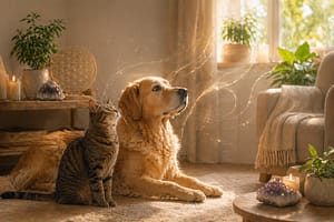 animaux sensibles aux énergies d’une maison